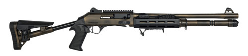 Federation Firearms SA-4 Competition, Semi, 12Ga 3", 18.7" Brl, Distressed Bronze