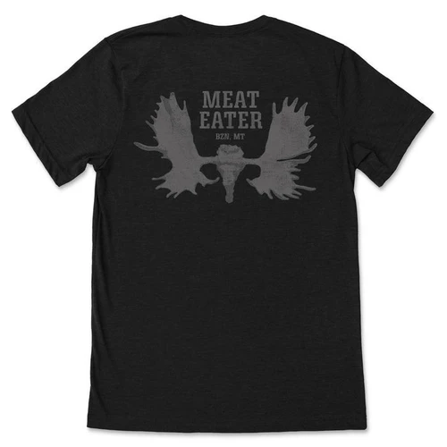 MeatEater Steve's Moose T-Shirt, Black, XL