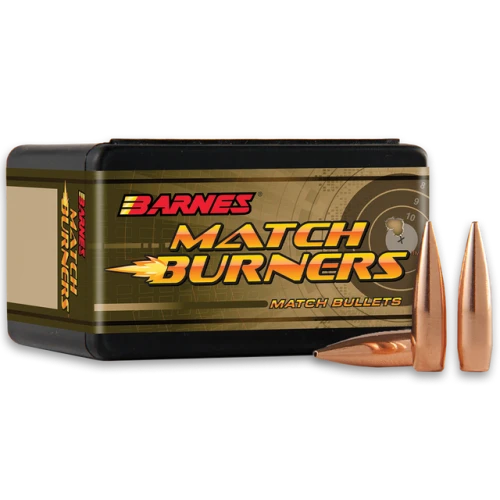 Barnes 7MM (0.284") 171 Grain Match Burner Boat Tail Projectiles, 100 Rounds