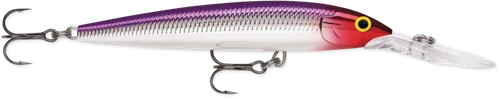 Rapala Jointed Deep Down Husky Jerk 12, 4.75", 1/2 oz, Pure Chrome