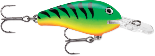 Rapala Fat Rap 5, 2", 7'-14', Firetiger