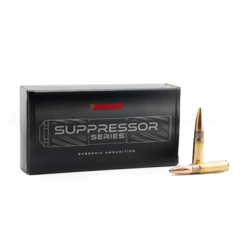 Barnes Suppressor Series 300 AAC Blackout 220 Grain Sierra Match Ammunition, 20 Rounds
