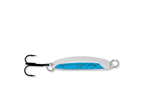 Williams Wabler Lite Spoon, 2-5/8", 1/4 Oz, Electric Blue
