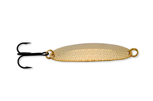 Williams Large Wabler Spoon, 3-1/4", 3/4oz, Gold Nu-Wrinkle