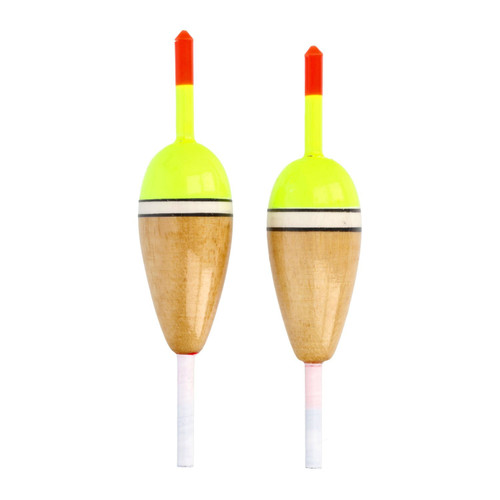 Eagle Claw Balsa Style Oval Slip Float, 7/8" x 4",  2Pk