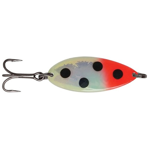 Acme Little Cleo Spoon, 2/3 oz, Glo Bloody Nose