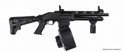 Canuck Recon 3 Magazine Fed Pump, 12 Ga 3", 9" Barrel, Black