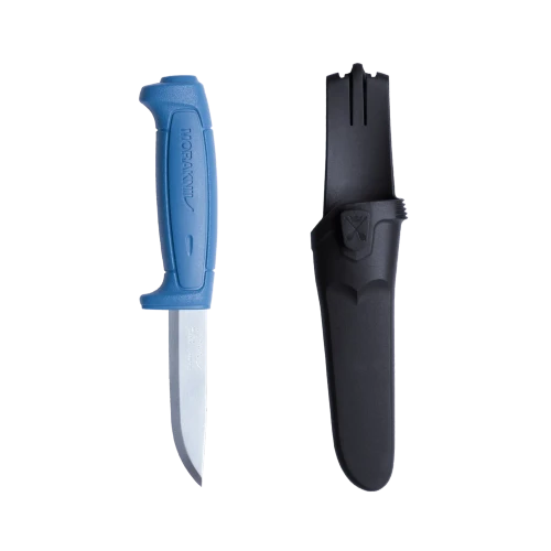 Morakniv Basic 546 Knife, 3.58" Fixed Blade, Blue