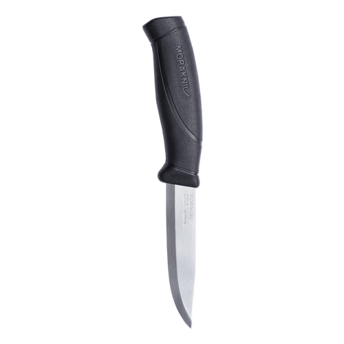 Morakniv Companion Knife, 4.09" Fixed Blade, Black