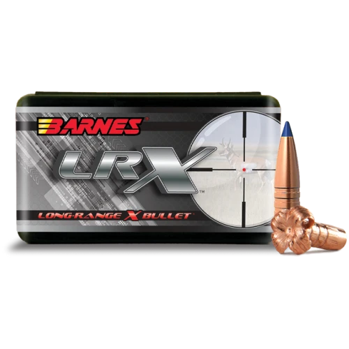 Barnes 22 Cal (.224") 77 Grain LRX BT Projectiles, 50 Rounds