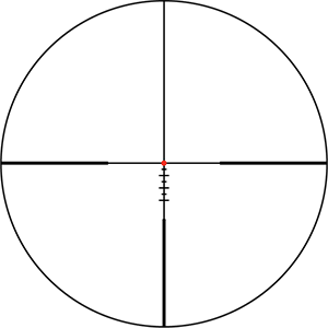 Bushnell R7 3-15x50 Riflescope with MRAD Holdover Illuminated Reticle