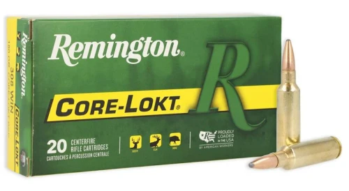 Remington Core-Lokt 300 WSM 150 Grain PSP Ammunition, 20 Rounds
