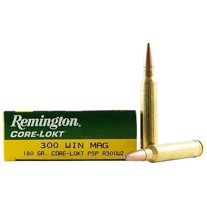 Remington Express 300 Win Mag 180 Grain Core-Lokt PSP Ammunition, 20 Rounds