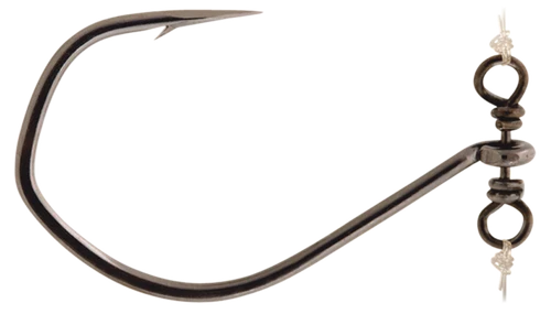 VMC 7119 Spinshot Drop Shot Hook, #2/0, Black Nickel