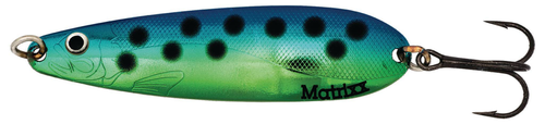 Blue Fox Matrixx Spoon, 5-1/2", 1 oz, Blue Dolphin