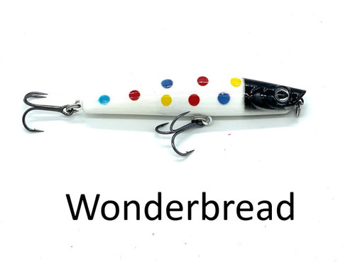 WNC FlashBack Minnow, #7, 2.75", 1/4oz, Wonderbread