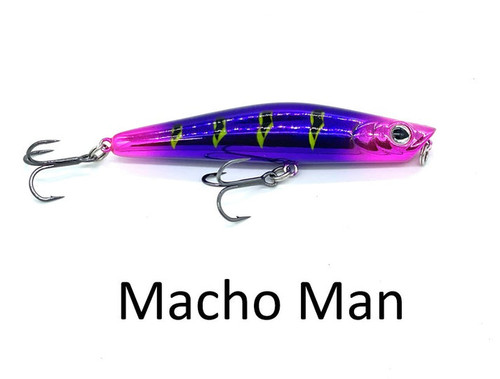 WNC FlashBack Minnow, #9, 3.5", 1/2oz, Macho Man