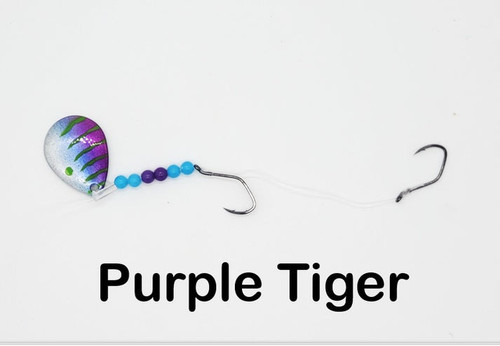 WNC Crawler Hauler Worm Harness, Colorado Blade #4, Purple Tiger