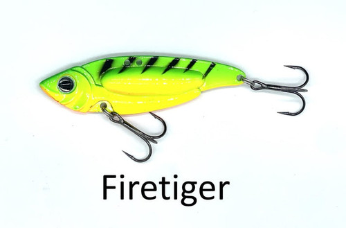 WNC Rip~N~Rattle Blade Bait, 1/2oz, Firetiger