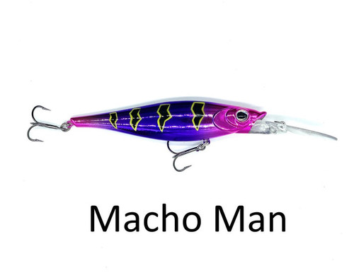 WNC Reaper Crankbait, 4.5", 20'+ Depth, Macho Man