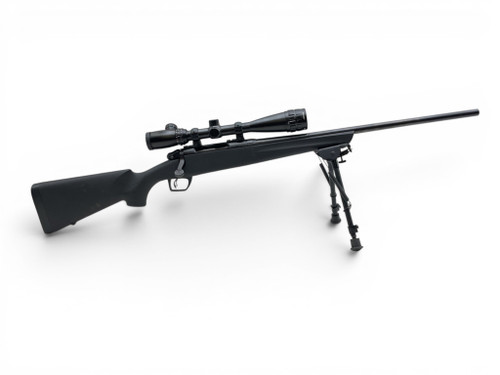 Remington 783 Bolt Action Rifle .22-250 22" Barrel Black Synthetic With Bushnell 4-16X40 Scope And Bipod
