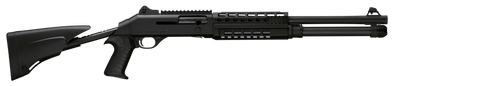 Sticker Draw, Benelli M4 T-PRO Semi-Auto, 12ga 3", 18.5" Barrel, Black (A0641900)