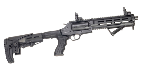 Canuck Evolve Revolver Rifle, .357 Mag/ 38 Spc, 9" Barrel, Blackout