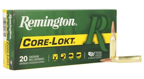 Remington Core-Lokt 260 REM 140 Grains PSP Ammunition, 20 Rounds