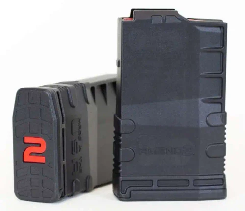 Amend2 AICS 7.62x51 Short Action, 12 Round Magazine, Black