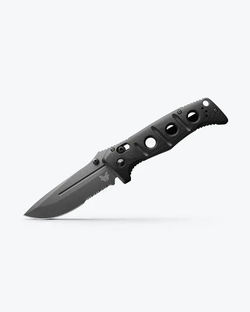 Sticker Draw,  Benchmade Adamas, Black G10, 3.82" Folding Drop-Point (275GY-1) and Benchmade Exotac Ferro Rod, Grey (BM-50024)