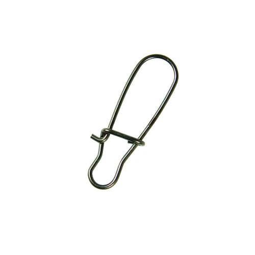 Eagle Claw Dual Lock Snap, Size 4, Black, 10pk
