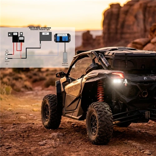 Straightline Premium SmartWire Backup/Reverse Light Kit - With Light - 384535