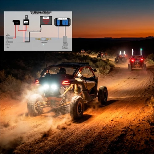 Straightline SmartWire Backup/Reverse Light Kit - Without Light - 384534