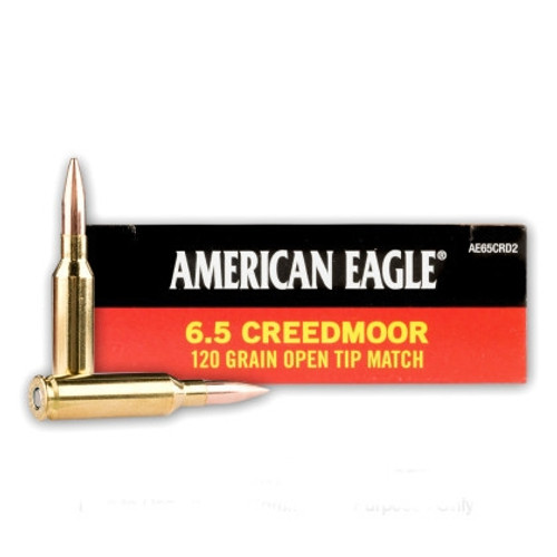 American Eagle 6.5 Creedmoor OTM 120 Gr, Box of 20