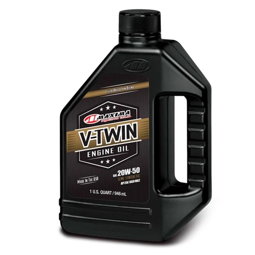 Maxima V-Twin Semi-synthetic Engine Oil 20W50 - 1 L - 144532