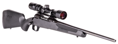 Savage 110 Apex Hunter XP Bolt Action Rifle 243 Win, 22" Bbl Blk, Blk Syn Lop Stock, 4 Rnd Dm, Vortex Crossfire II 3-9X40, Ac