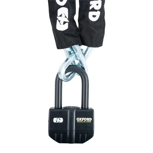 Oxford Products Boss Alarm 16 mm Lock and Chain - 470904