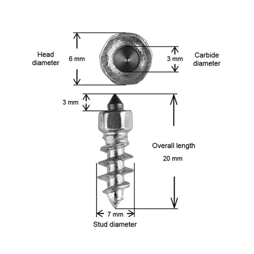 IGrip Tire Studs ST18R - 097739