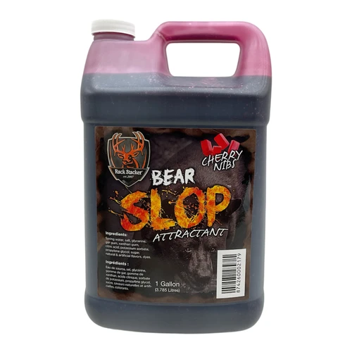 Rack Stacker Bear Slop, Cherry Nibs, 1 gallon
