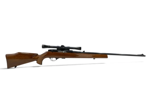 Weatherby Mark XXII Semi Auto Rifle .22LR 24" Barrel Wood Stock With Weaver C4 Scope