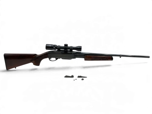 Remington 7600 Pump Action Rifle 30-06 SPRG 22" Barrel Wood Stock With Bushnell Banner 1-4X32 Scope