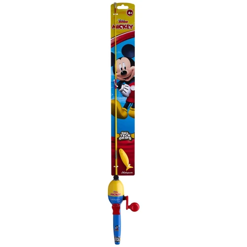 Shakespeare Disney Mickey Beginner Spincast Combo, 2'6"