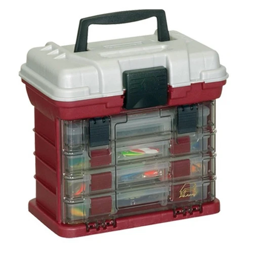 Plano 4-By Rack System, 3500, Red/Silver