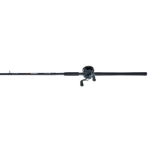 Abu Garcia Max Predator Baitcast Combo, 8'6" Extra Heavy 2pc, Left 400 LP 4+1 Bearing Reel