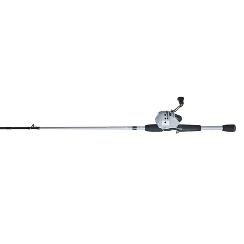Shakespeare Navigator Spincast Combo, 6' Medium 2pc, 10 Reel, Grey