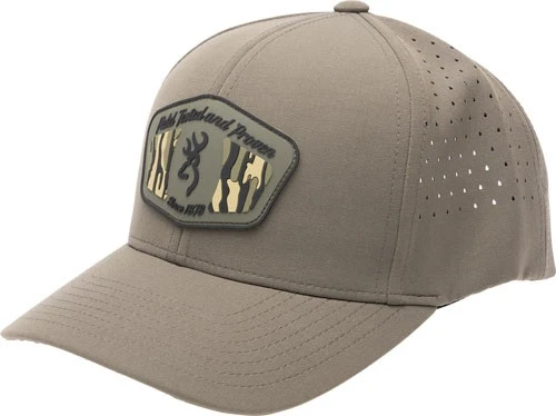 Browning Duck River Die-Cut Mesh Cap, MOBL/Loden