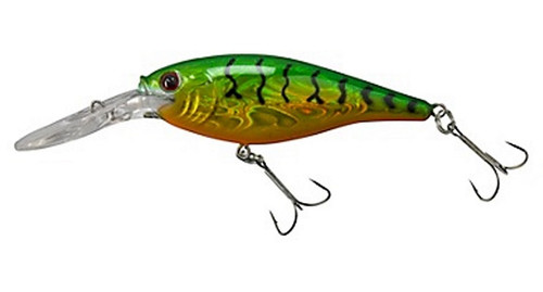 Berkley Flicker Shad 2 1/4", 1/4 oz, Slick Firetiger