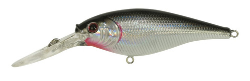 Berkley Flicker Shad Crankbait, 1-1/2", 1/8 oz, Blk Silver