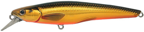 LiveTarget Rainbow Smelt Shallow Jerkbait, 2 3/4", 1/8 oz, Gold/Orange