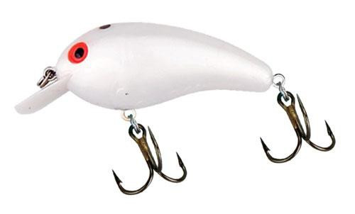 Cotton Cordell C7607 Big O Square Lip Crankbait, 2", 1/4 oz, Pearl/Eye